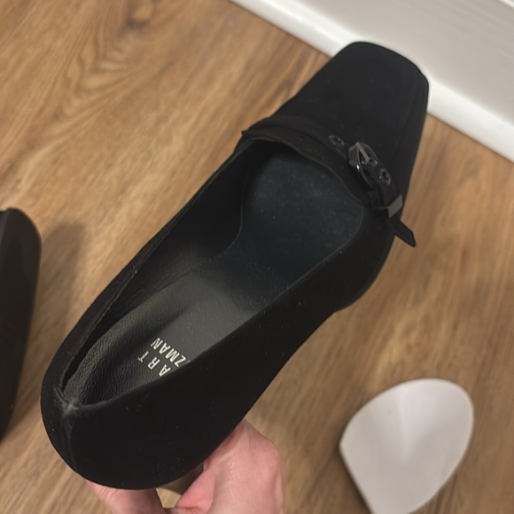 Stuart Weitzman black suede shoes - Picture 6 of 6